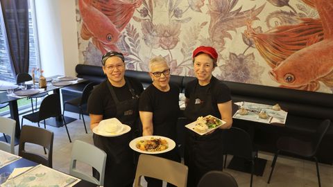 Restaurante Barrigola, en Santiago