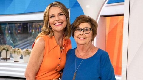 Savannah Guthrie, con su madre, Nancy Guthrie