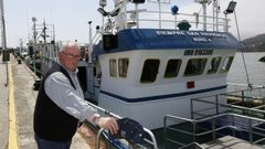 Julio Pernas, ao p� do Siempre San Prudencio