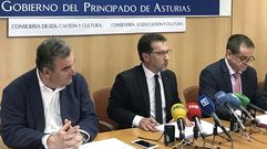 El director general de Ense�anzas Profesionales y Aprendizaje Permanente, Manuel Capell�n; el consejero de Educaci�n y Cultura, Genaro Alonso, y el director general de Ordenaci�n Acad�mica e Innovaci�n Educativa, Francisco Laviana.El director general de Ense�anzas Profesionales y Aprendizaje Permanente, Manuel Capell�n; el consejero de Educaci�n y Cultura, Genaro Alonso, y el director general de Ordenaci�n Acad�mica e Innovaci�n Educativa, Francisco Laviana