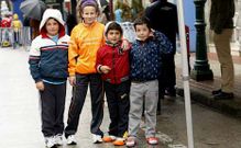 Los ganadores de las categor�as inferiores, felices por su victoria