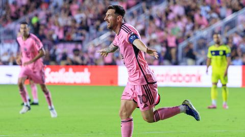 Leo Messi.Leo Messi con el Inter Miami