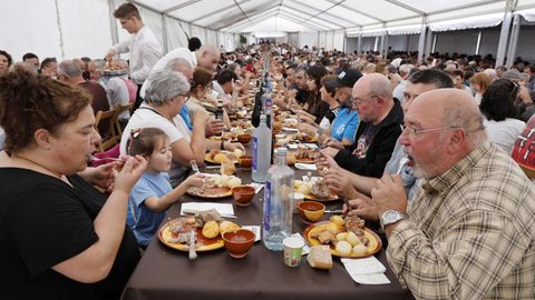 Los 1.300 tiques para el menú de la Feira da Carne se agotaron ya el viernes.