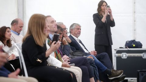 El exdelegado de Sanidade, D�maso L�pez, estuvo en la celebraci�n