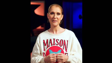 Celine Dion,en el vdeo que ha publicado en redes sociales