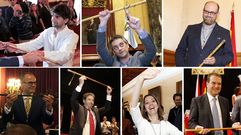 Las investiduras en Galicia, en fotos
