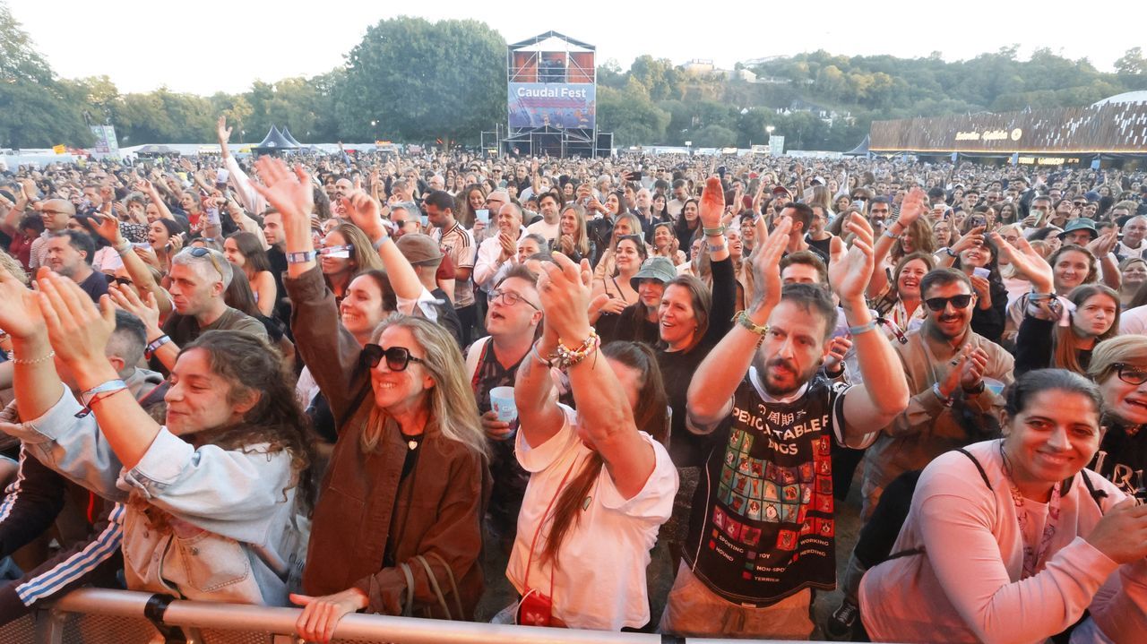 Lugo se entrega al Caudal, la última gran fiesta musical del verano