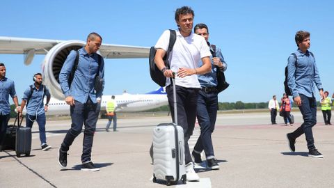 El entrenador, Luis Enrique, puede conseguir el segundo triplete para el Bar�a