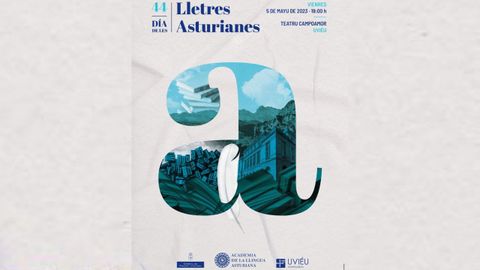 Cartel del Da de les Lletres Asturianes