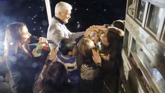 Bebeto inaugura la Navidad en A Corua