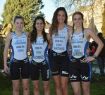 Componentes del equipo del Triatl�n Ferrol.