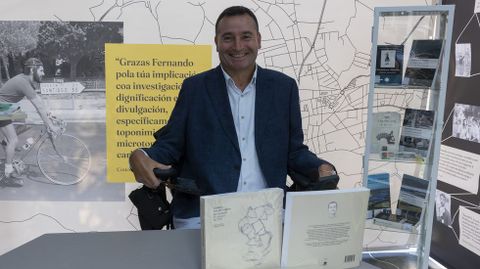 Marcos Emilio Amado Casdelo, coa s�a nova publicaci�n na Praza dos Libros de Carballo 