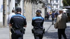 A Polic�a Local sanciona a 10 persoas por non levar posta a mascarilla no segundo d�a de uso obrigatorio