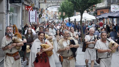 La parte musical tambinn tiene protagonismo en este festejo