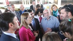 Ana Pastor se entrevist� con los cr�ticos al trazado en abril del 2013