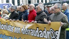 Protesta de Aeru, en una imagen de archivo