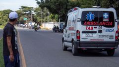 Imagen de archivo de una ambulancia en Colombia