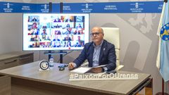 Baltar particip� en la reuni�n telem�tica de la comisi�n de gobiernos provinciales de la FEMP