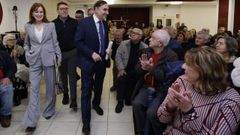 Pedro J. Ram�rez, Gloria Lomana y el alcalde ribadense en el Voar