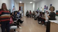 Imagen de archivo de una actividad de Afaber para cuidadores