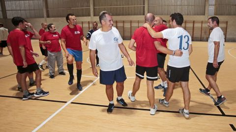 PARTIDO DE F�TBOL ENTRE EL PP Y EL PSOE DE PONTEVEDRA