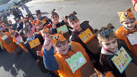 Fiestas de carnavales en los colegios de Barbanza