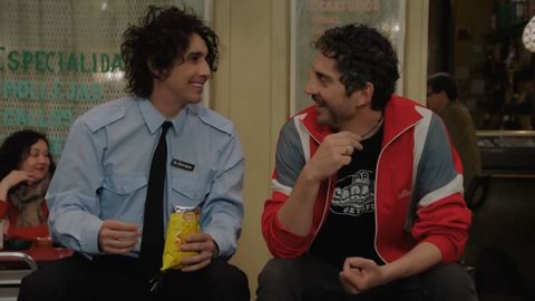 Canco Rodríguez, como «El Barajas», y Paco León, como Luisma