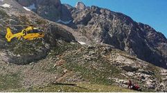 Helic�ptero del SEPA durante un rescate, en una imagen de archivo