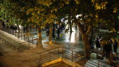 Imagen de archivo de la Praza de As Mercedes de Ourense