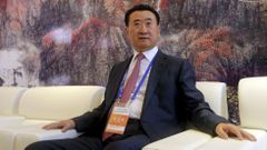 El presidente del gigante chino Dalian Wanda, Wang Jianlin.