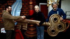 El circo gallego visita al papa