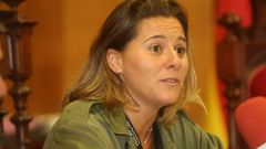 Noelia Gmez, la edila de Deportes del Concello de Cambados