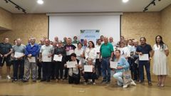 El presidente de Adercou, Manuel Seoane, entreg ms de 50 diplomas y carns de fitosanitarios