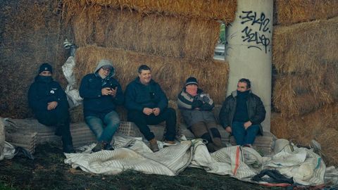 Segundo d�a de corte en la A-52 por la tractorada contra Mercosur