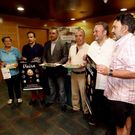 Gonz�lez particip� en uno de sus �ltimos actos como patr�n mayor. 