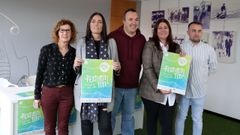 Representantes de la asociacin Amicos y el concejal de Poltica Social, Ral Treus, presentaron la octava edicin del Festirititi