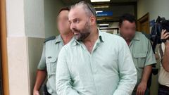 Jos� Manuel L�pez (Cot�), el d�a de su segunda detenci�n.