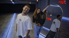 David Freire y Noa Martnez se conocieron en el 2014 en un concurso de baile y ahora abren el estudio de danza Punto Cero en Espacio Corua. 
