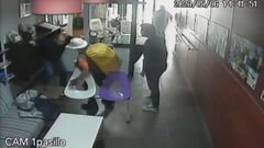 As� fue la agresi�n a un hospitalero de O Pino