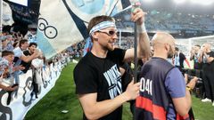 Radu complet� los 38 partidos de liga completos, aunque ayer dio un susto.