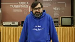Alberto Dafonte, na facultade de Comunicación de Pontevedra, onde é profesor titular.