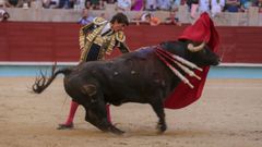 Sebastin Castella hace dos aos en la plaza de toros de Pontevedra