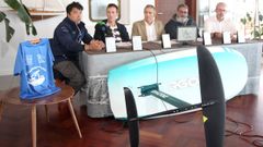 Del R�o, Lorenzo, Codesido, Villaverde y Reboreda, en la presentaci�n.