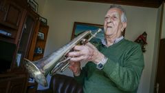 Boga recuerda con emoci�n los comienzos de la banda de Boiro, de la que fue director