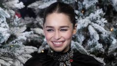 La actriz Emilia Clarke, en la presentaci�n en Londres de �Last Christmas�