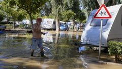 Imagen de Oliva, en Valencia, tras el paso de la dana Adam