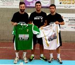 De izquierda a derecha, Bruno de Nois, Manu Jim�nez y Ant�n Couto.