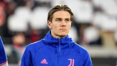 Nicol� Fagioli.El centrocampista de la Juventus Nicol� Fagioli