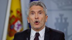 El ministro del Interior, Fernando Grande-Marlaska