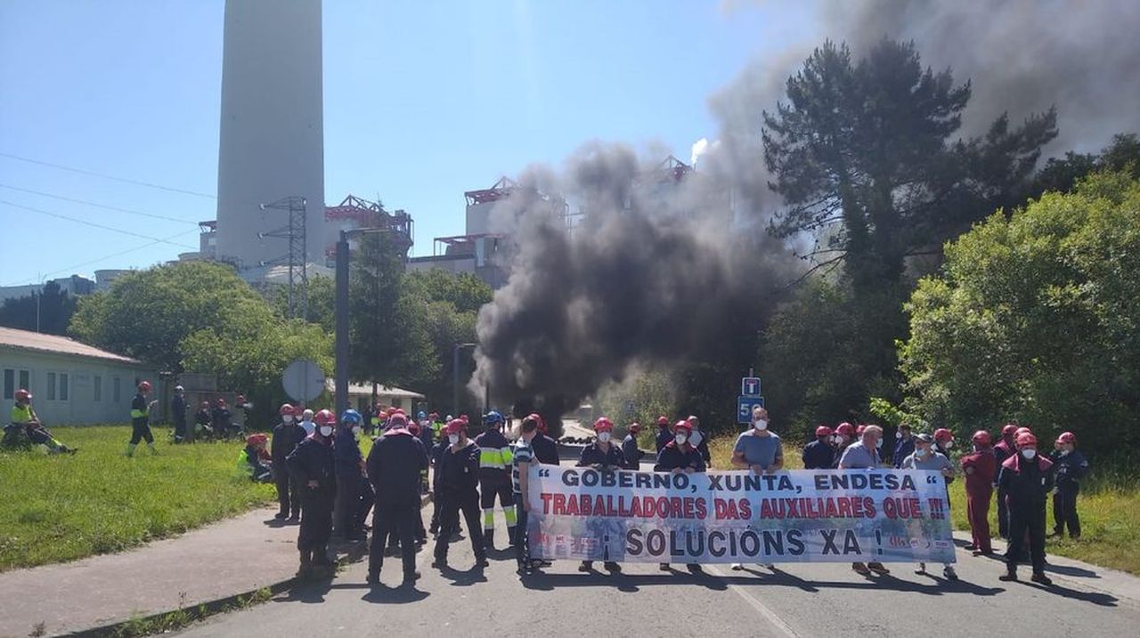 Trabajadores auxiliares de Endesa se movilizan contra el posible ...